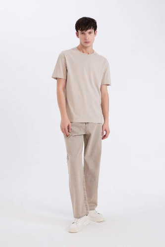 Resim Defacto Erkek  T-shirt D5481AXBG170