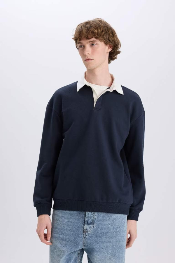 Resim Defacto Erkek  Sweat E6523AX/NV82