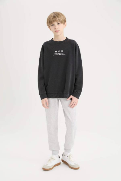 Resim Defacto Erkek Çocuk  Sweat F4549A8/BK81
