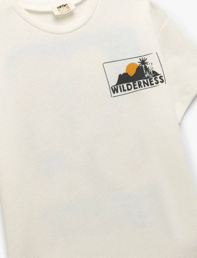 Resim Koton Erkek Çocuk Kısa Kol T-shirt 5SKB10084TK