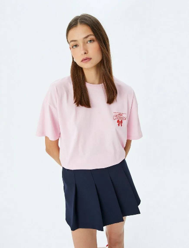 Resim Koton Kadın T-shirt 5SAL10127IK