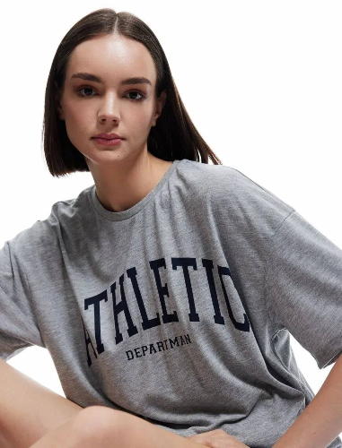Resim Koton Kadın T-shirt 5SAK10279NK
