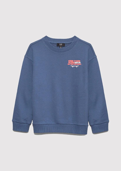 Resim Mavi Find Your Erkek Çocuk Sweat M6S10128-86702