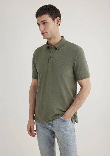 Resim Mavi Polo Erkek T-Shirt M063247-33198