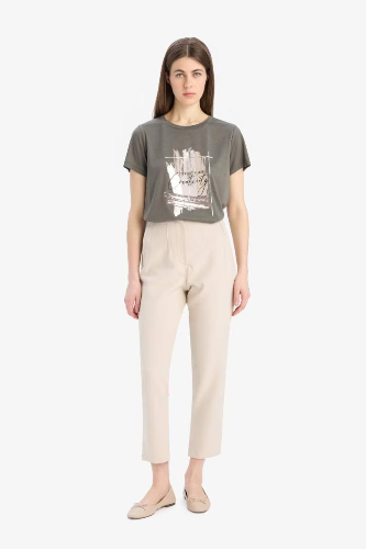 Resim Defacto Kadın T-shirt E5062AX/KH444