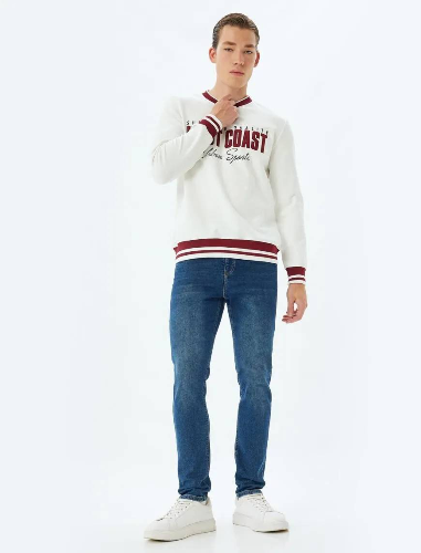 Resim Koton Erkek Jean Pantolon 5WAM40076ID