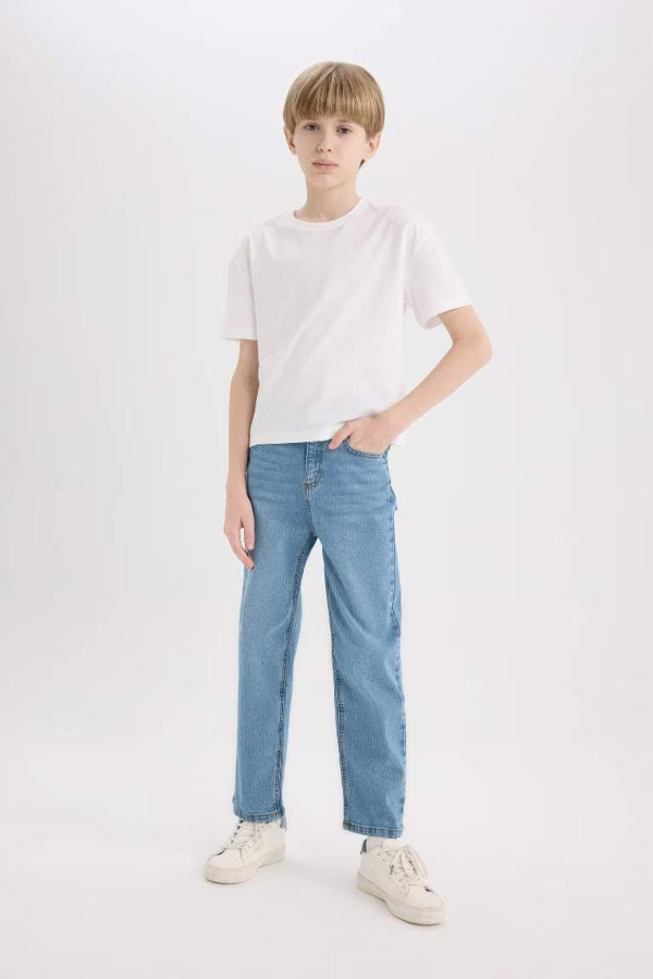 Resim Defacto Erkek Çocuk  Jean Pantolon D6489A8NM28