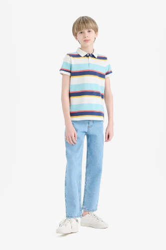 Resim Defacto Erkek Çocuk Kısa Kol T-shirt D7828A8/ER105