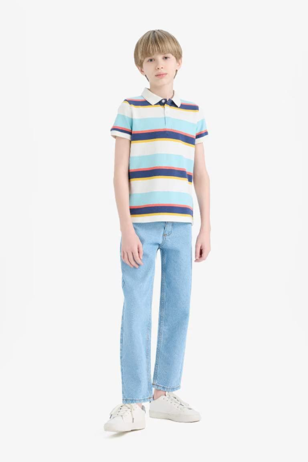 Resim Defacto Erkek Çocuk Kısa Kol T-shirt D7828A8/ER105