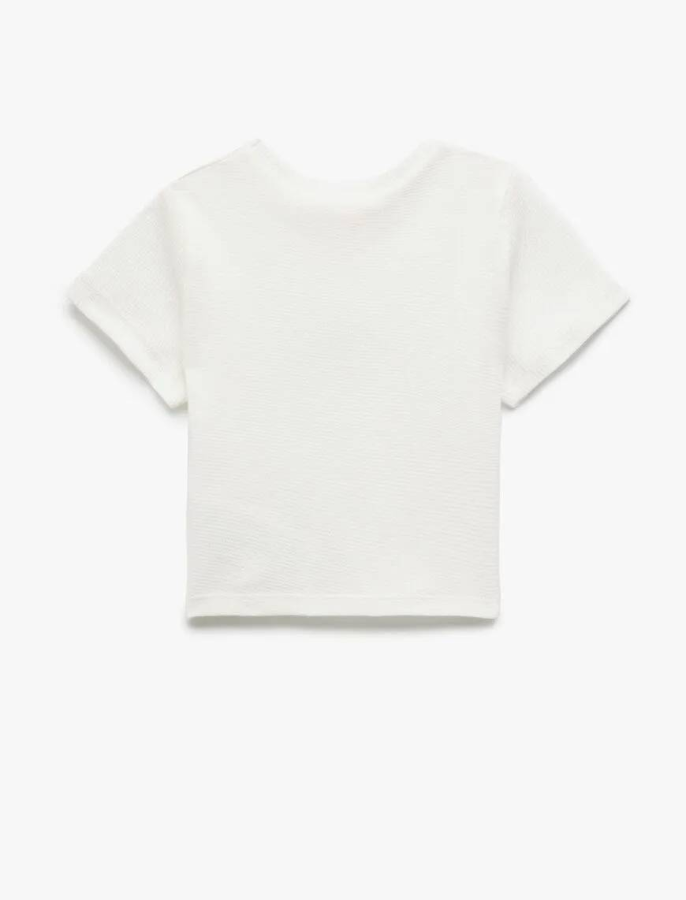 Resim Koton Kız Çocuk T-shirt 5SKG10125AK