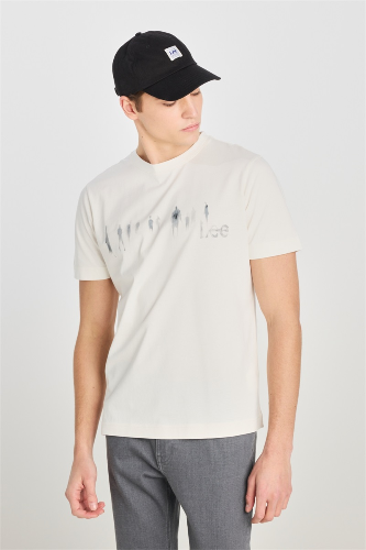 Resim Lee Grafik Logo Erkek T-shirt L2510320104