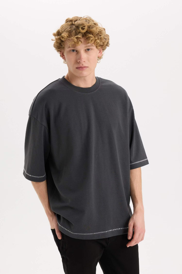 Resim Defacto Erkek  T-shirt C0147AXAR231
