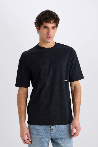 Resim Defacto Erkek  T-shirt C2138AXBK81