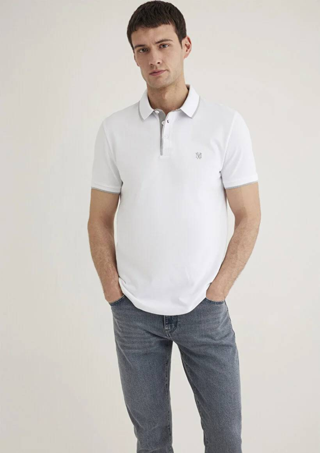 Resim Mavi Polo Erkek T-Shirt M062373-27879