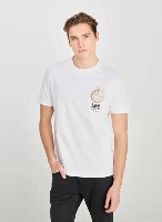 Resim Lee Grafik Logo Erkek T-shirt L2510322100
