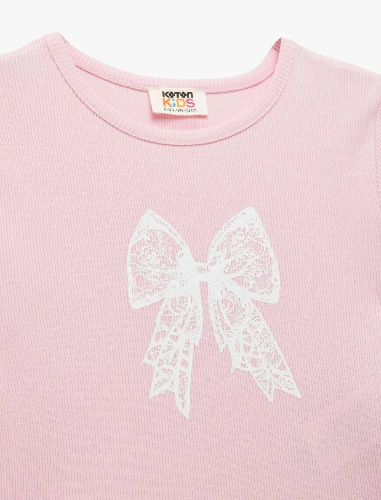 Resim Koton Kız Çocuk T-shirt 5SKG10231AK