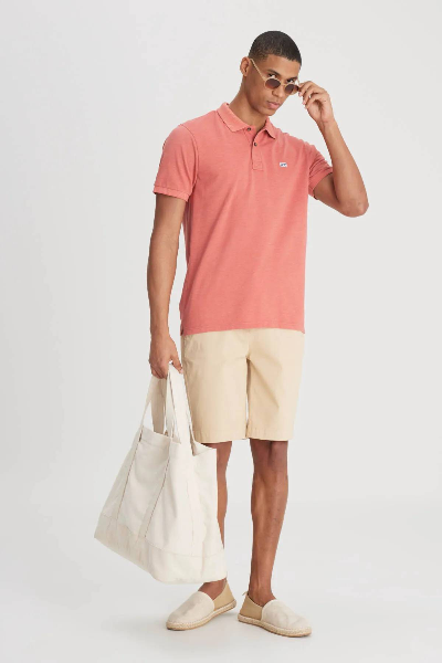 Resim Lee Erkek T-shirt L231369512 L231369 Polo Yaka