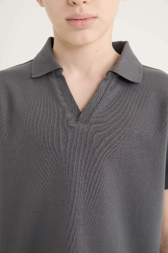 Resim Defacto Erkek Çocuk Kısa Kol T-shirt D7755A8AR161
