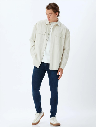 Resim Koton Erkek Jean Pantolon 5WAM40084ID
