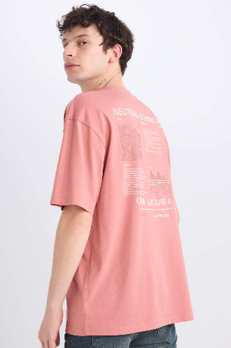Resim Defacto Erkek  T-shirt E0589AX/BR287