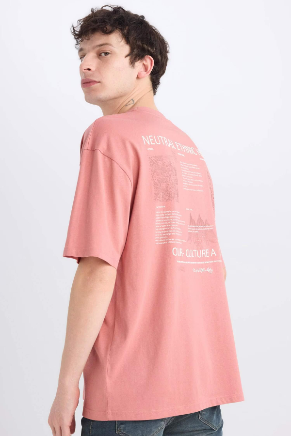 Resim Defacto Erkek  T-shirt E0589AX/BR287