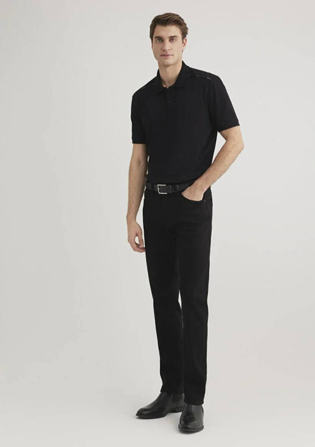 Resim Mavi Marcus Slim Straight Erkek Jean Pantolon M0035133304