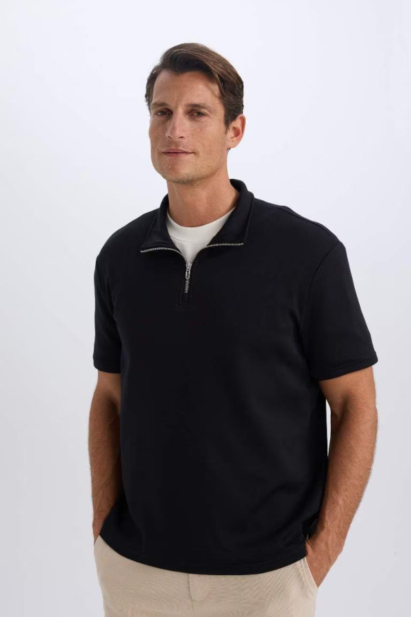 Resim Defacto Erkek  T-shirt B6502AX/BK81