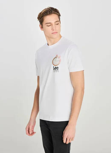 Resim Lee Grafik Logo Erkek T-shirt L2510322100