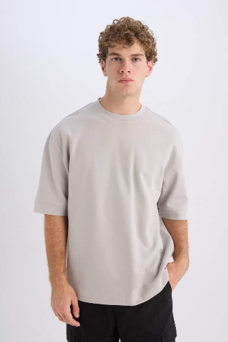 Resim Defacto Erkek  T-shirt B4844AXGR253