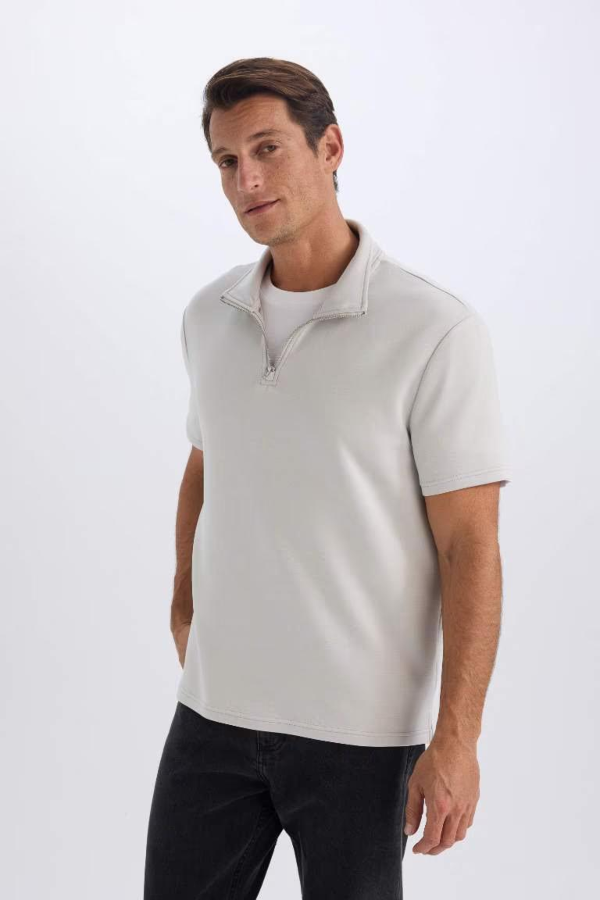 Resim Defacto Erkek  T-shirt B6502AXGR94