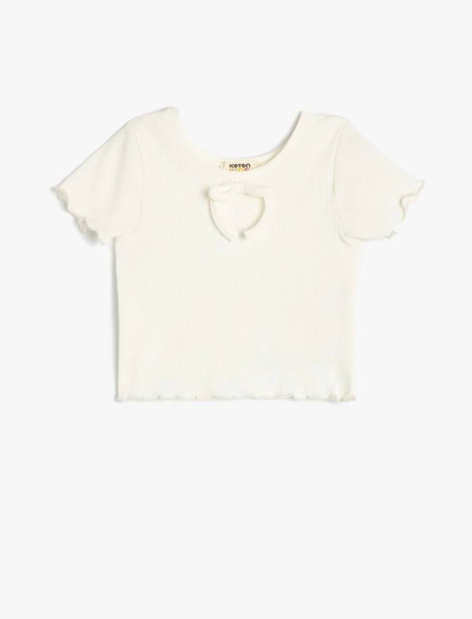 Resim Koton Kız Çocuk T-shirt 5SKG10079AK
