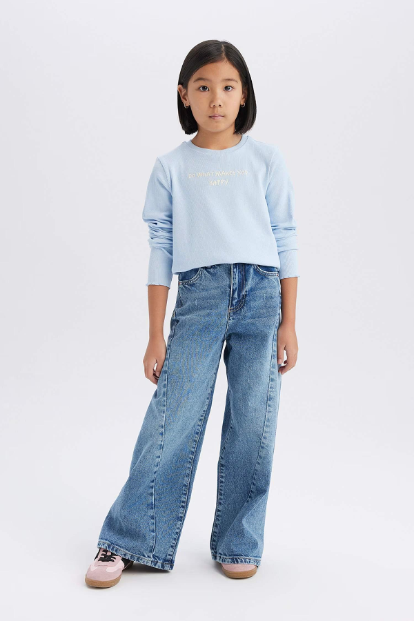 Resim Defacto Kız Çocuk  Sweat D8565A8BE745