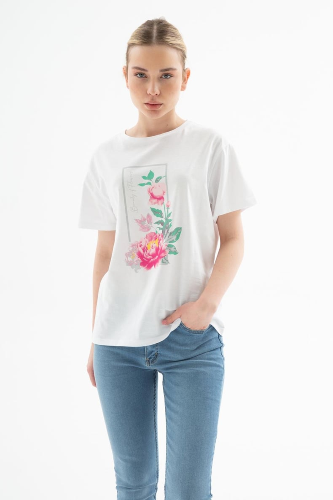 Resim Fashion Friends Kadın T-shirt 25Y0122K1