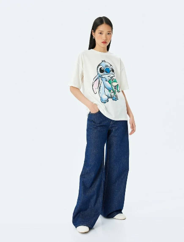 Resim Koton Kadın T-shirt 5SAL10148IK