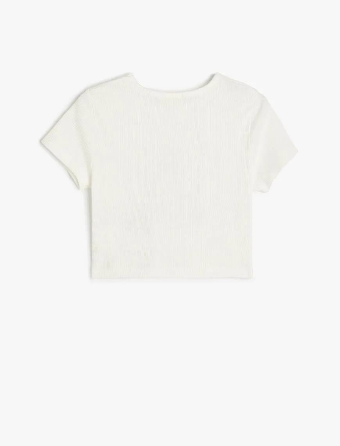 Resim Koton Kız Çocuk T-shirt 5SKG10234AK