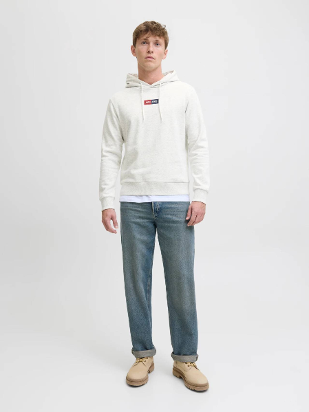 Resim Jack & Jones Jjpan Sweat Hood Erkek Sweat 12278618
