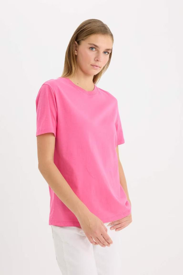 Resim Defacto Kadın Kısa Kol T-shirt W9584AZPN43