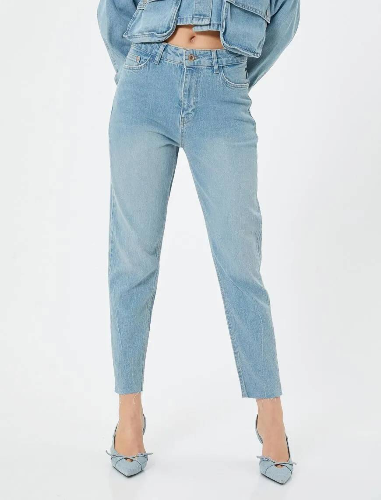 Resim Koton Kadın Jean Pantolon 5WAL40020MD