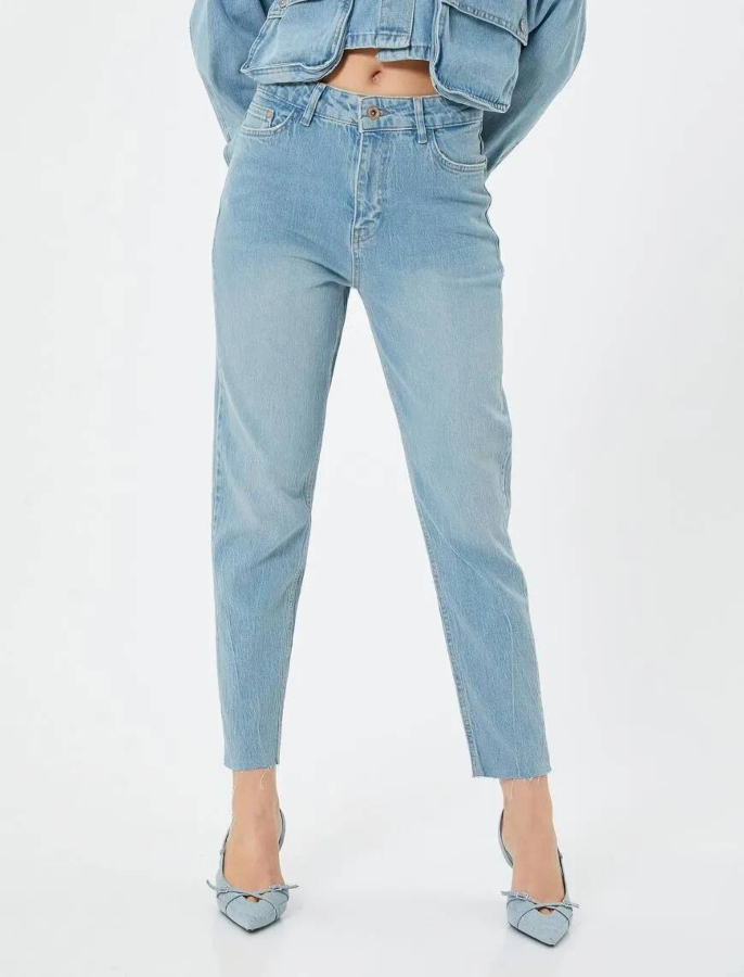 Resim Koton Kadın Jean Pantolon 5WAL40020MD