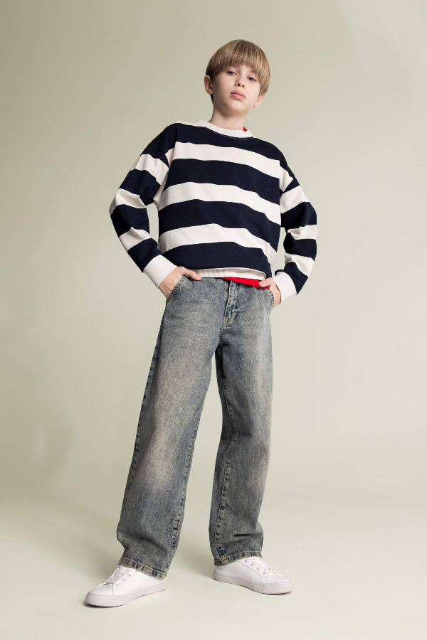 Resim Defacto Erkek Çocuk  Sweat D7401A8BG74