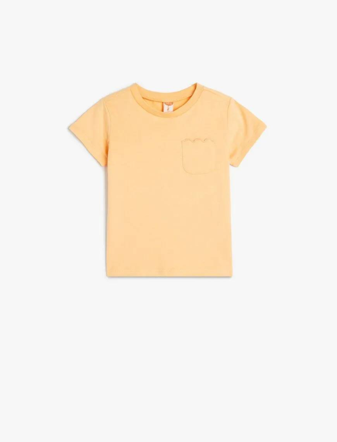 Resim Koton Kız Bebek Uzun Kol T-shirt 5SMG10105AK