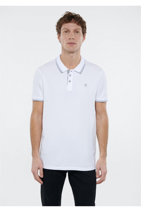 Resim Mavi Polo Erkek T-Shirt M064164-27879