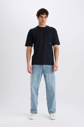 Resim Defacto Erkek  T-shirt C2138AXBK81