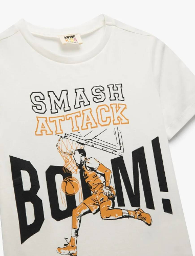 Resim Koton Erkek Çocuk T-shirt 5SKB10161TK