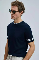 Resim Lufian Robert Erkek Triko T-shirt 111090111