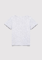 Resim Mavi Baskılı Kız Çocuk T-Shirt M7610350-88467