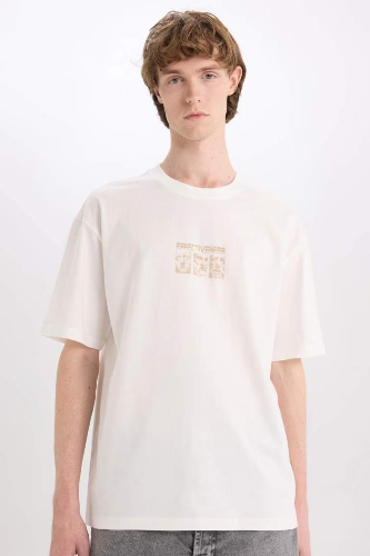 Resim Defacto Erkek T-shirt E4538AX/ER105