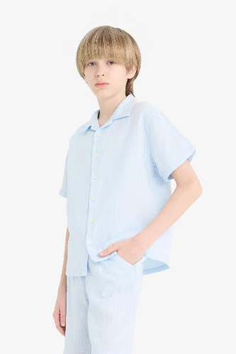 Resim Defacto Erkek Çocuk Gömlek W3239A6BE174