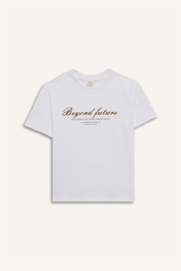 Resim Defacto Erkek Çocuk Kısa Kol T-shirt E0440A8/WT34