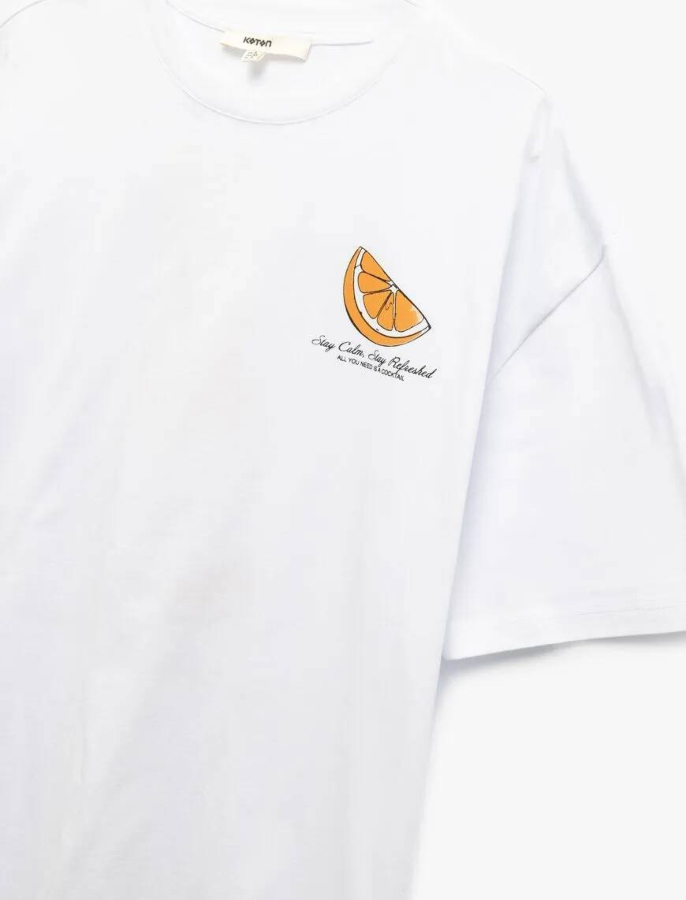 Resim Koton Kadın T-shirt 5SAK50125EK